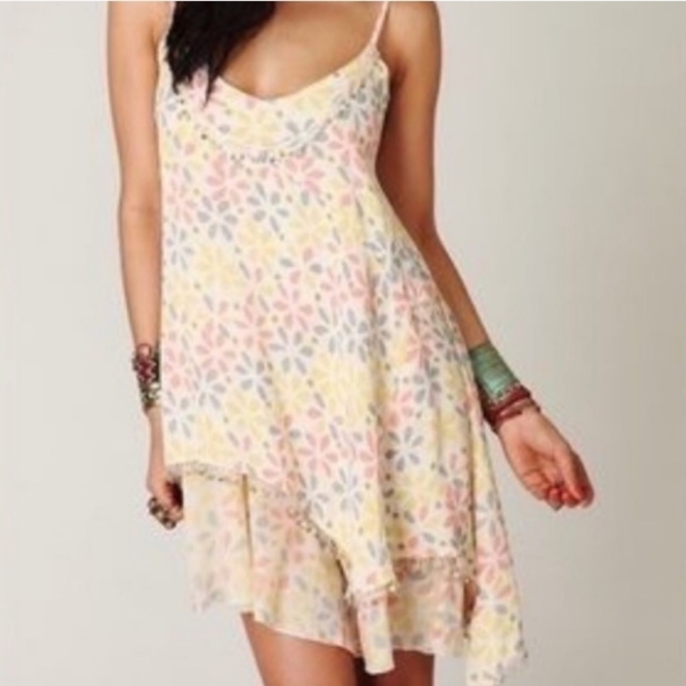 Free People FP One Floral Sequin Dress